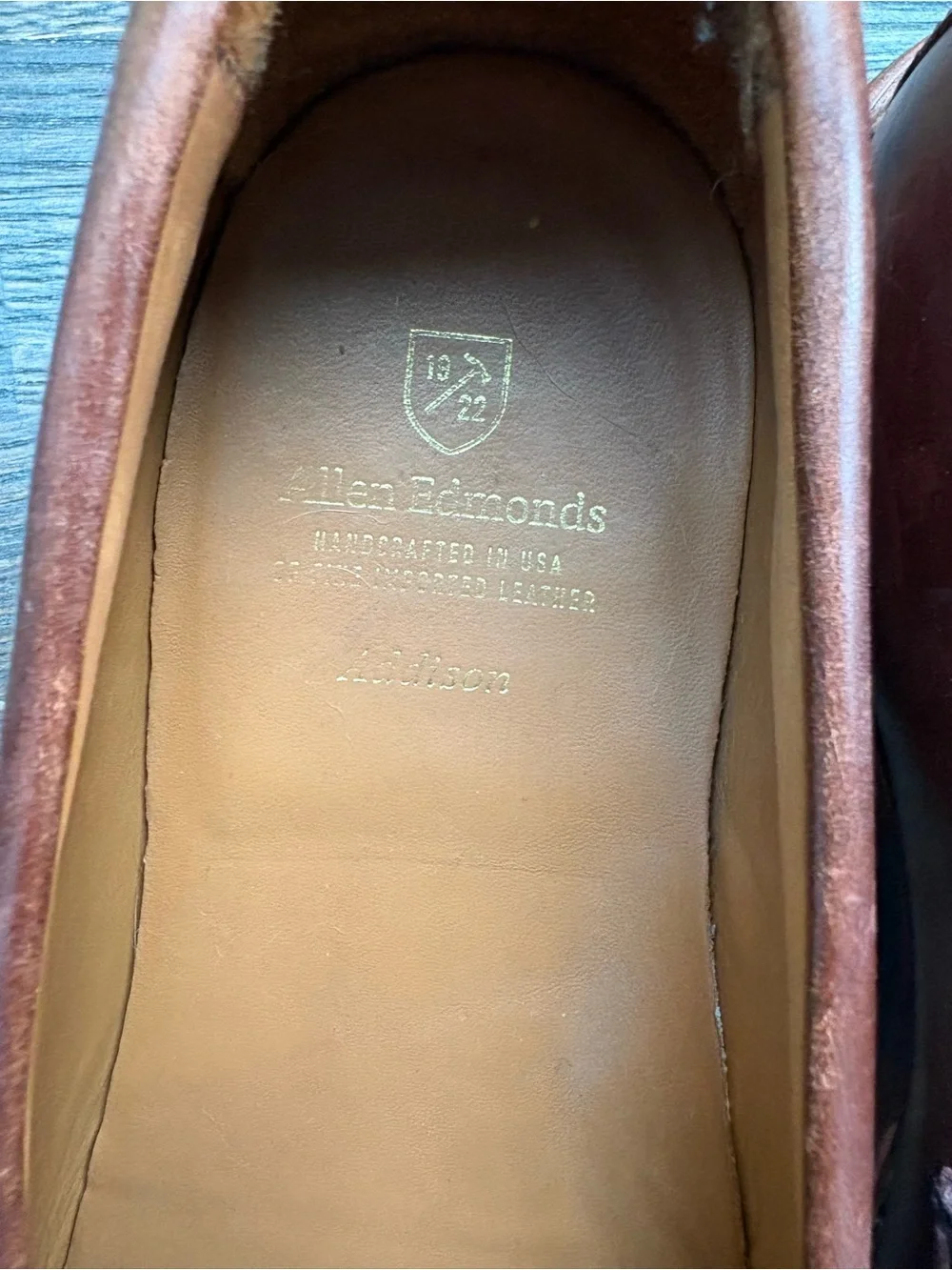 Allen Edmonds Brown Loafer
